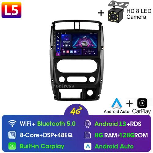 9" Auto android 12 Car Multimedia For Suzuki Jimny 2005-2019 2Din Navigation GPS 4G Carplay Wirerless Car AutoRadio Video Player