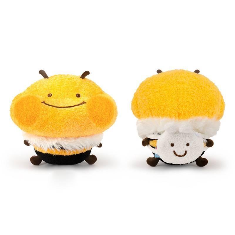 Plush Honey Bee Doll Pillow Gift Play Bear Rabbit Backpack Decoration Expression