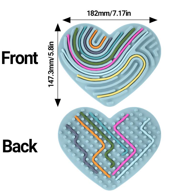 

Global Sensory Activity Board: Silicone Decompression Educational Toy for Kids 182 x 147 x 15.5 mm світло-синій колір