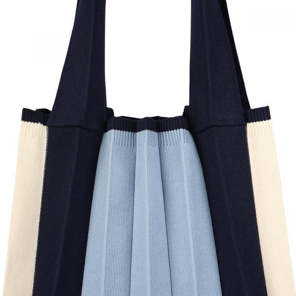 Pleatsmama Shopper Bag Two Way Blue