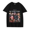 Ateez Hongjoong My Taste T Shirt 2025 Men Women Oversized 100% Cotton Hot Sale Short Sleeve Summer Print Unisex Plus Size Tops