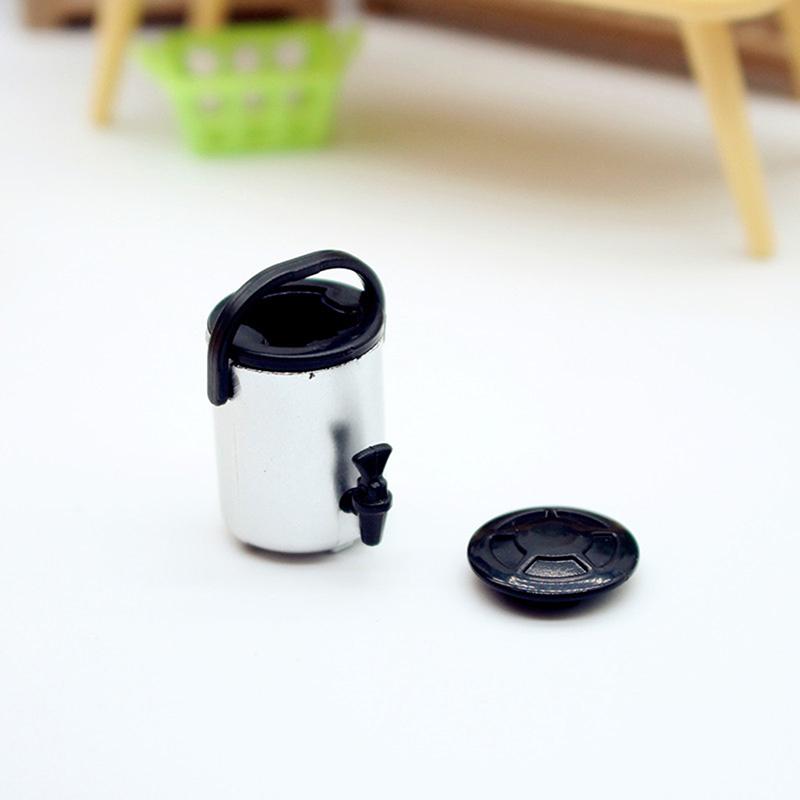 1:12 Dollhouse Miniature Grid Space Mini Juicer Kitchen Supplies Miniature Scene Model Decor Toy Doll House Accessories