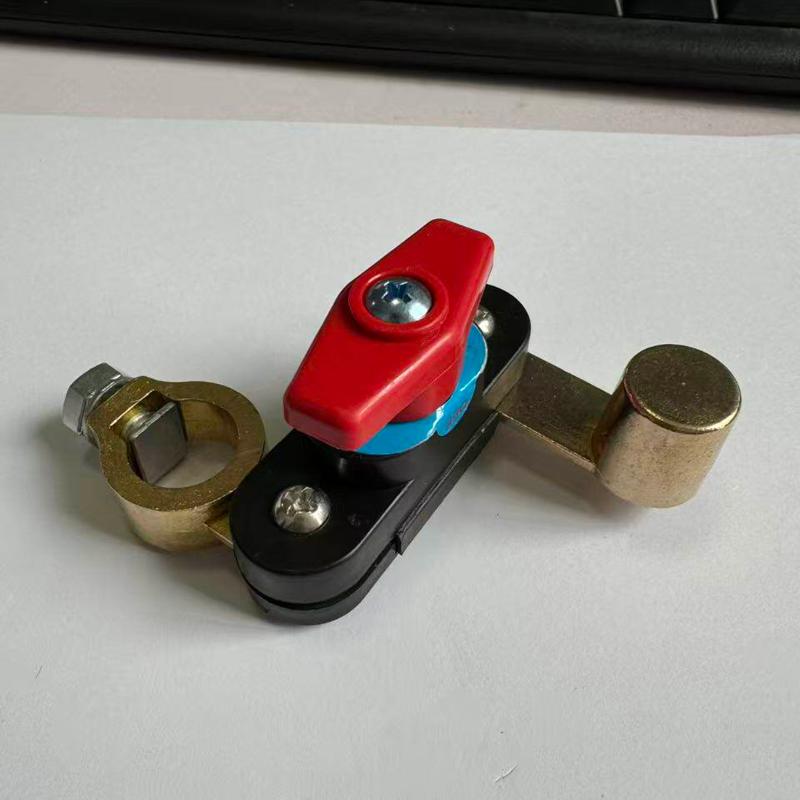 Car Battery Disconnect Switch 12V 24V Bidirectional Joint Rotatable Heavy Duty Power Isolator for Car Van Marine