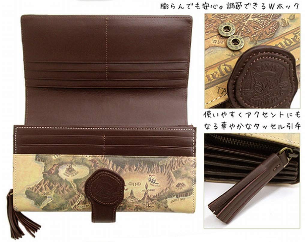 Dayan Genuine Leather Old Map Card Wallet [Wachifield]