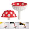Mushroom Funnel for Jars Bottle Liquid Transfer Silicone Small Kitchen Funnel Wide Mouth Wine And Oil Funnels