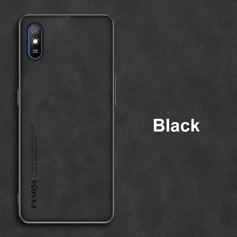 For Xiaomi Redmi 9A Case Luxury PU Leather Phone Case For Redmi 9i 9AT Back Cover Silicone Shockproof Full Protection Coque