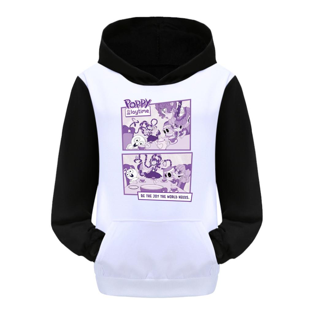 

5632 Multi-color Casual Kids Girls Lily Lovebraids with Pocket Long Sleeves Hoodies 170cm