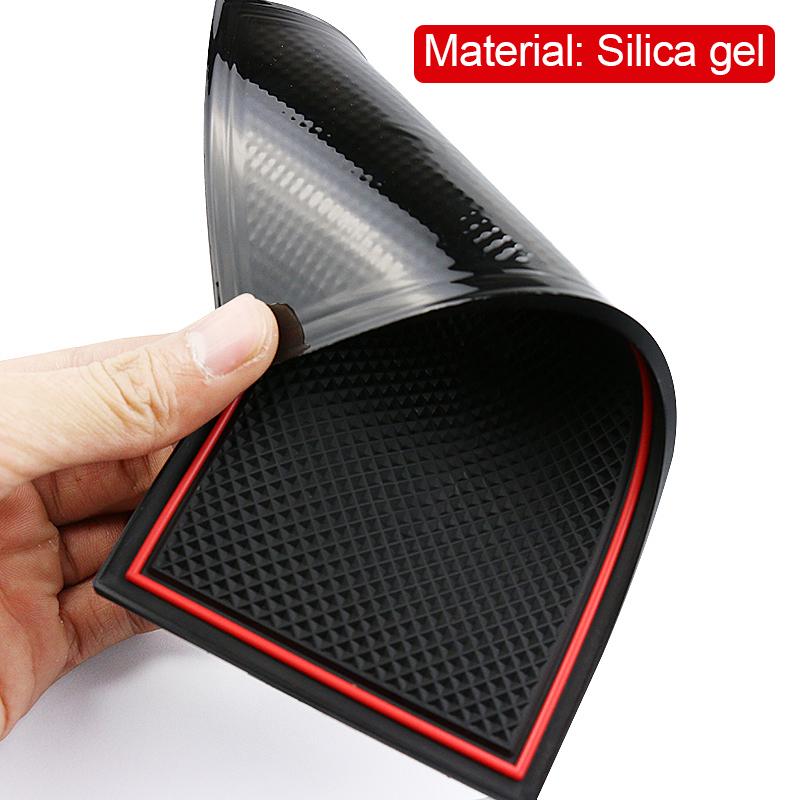 For Honda Civic 11th Gen  2022 2023 Auto Styling Car Interior Accessories Door Groove Non-slip Mat Anti-Slip Gate Slot