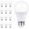 Dimmable Led Light Bulbs, 60W Equivalent Light Bulbs, E26 Base, 3000K Daylight, 6W 600 Lumens 120V Standard Light Bulbs, LED Lights for Bedroom