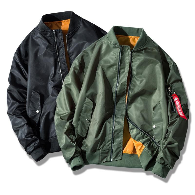 Giacca da Uomo Primavera e Autunno Tuta da Volo Air Force One Moda Casual Giovanile Abbigliamento da Uomo Popolare