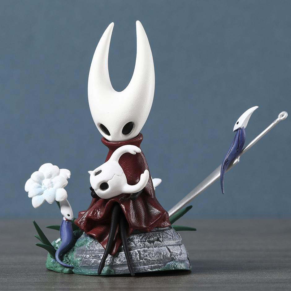 2025 10cm Spiel Hollow Knight Anime Figur Hollow Knight PVC Action Figur Sammlermodell Weihnachtsgeschenke Halloween