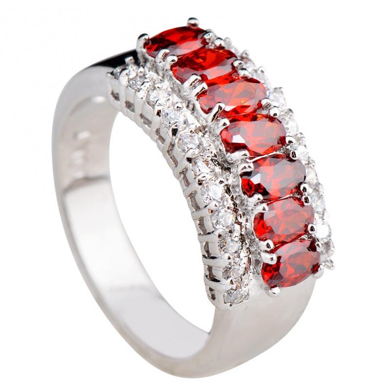 Ring retro women's multi-color optional ring jewelry creative accessories women's models