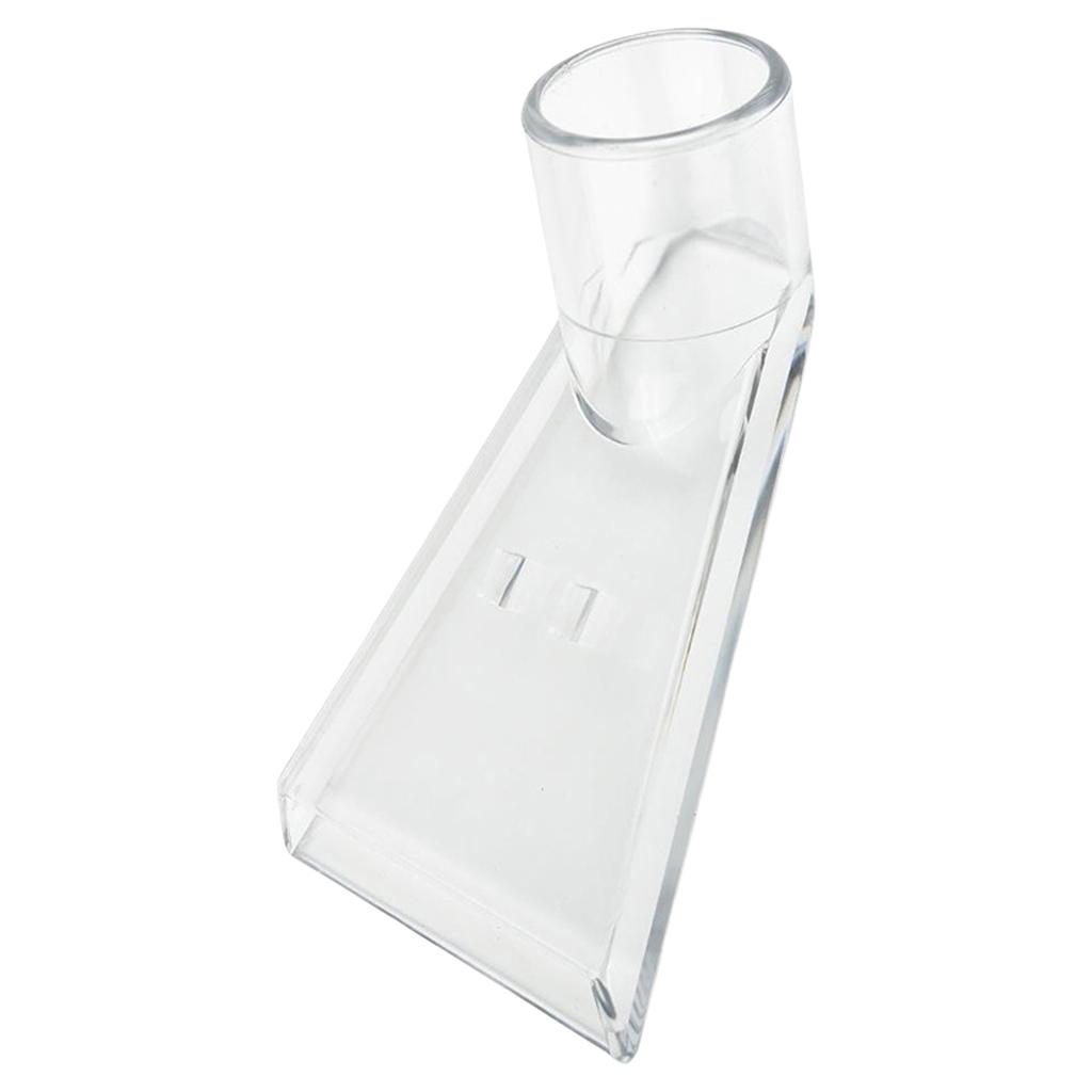 Swivel Head Carpet Cleaner Part Transparent Vacuum Nozzle Swivel Head Wet Dry Vacuum Cleaner Water Nozzle Replacement