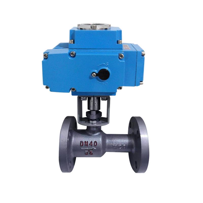 QJ941M-16C Electric Flanged High-Temp Ball Valve & Q941PPL-25P Sewage Discharge Valve DN40/50/65