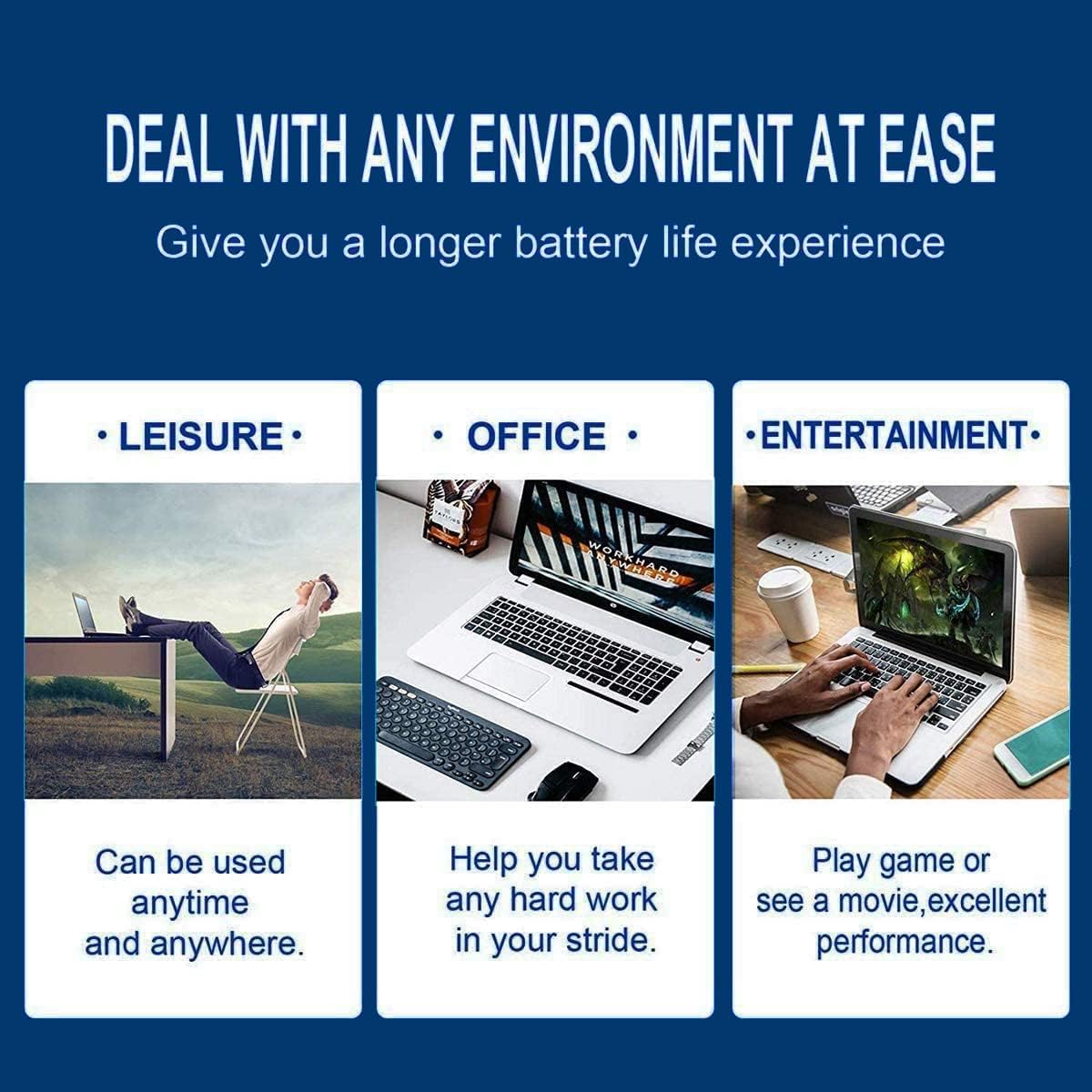 

Аккумулятор для ноутбука 60 Втч Тип MXV9V 5VC2M Совместим с Dell Latitude 5300 5310 7300 7400 E5300 E5310 E7300 E7400 5300 2-в-1 5310 2-в-1, для Inspiron