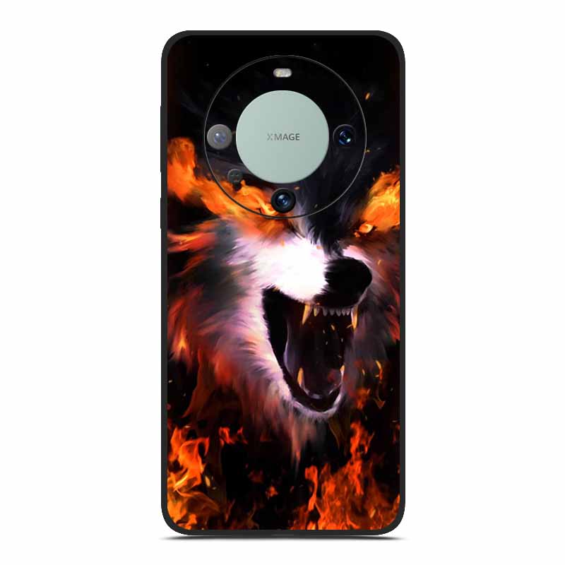 TPU Soft Phone Case for Huawei Mate 60 Funda Silicone Luxury Back Cover for Huawei Mate 60 pro Capa Animal Lion Dinosourus