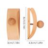4 Pcs Quilt Hanger Wooden Tapestry Holders Quilt Wall Hanger Blanket Clip Quilt Holder For Wall Display Wall Hanging Hanger