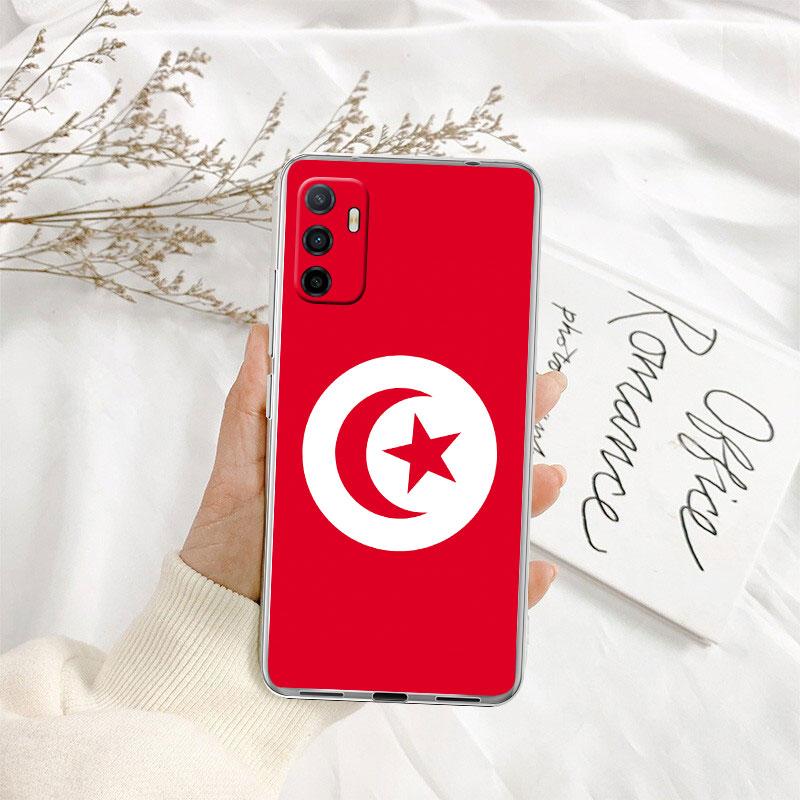 

IK72 Tunisian Flag Passport Transparent Phone Case for Motorola Moto G7 G8 G9 G84 G85 G73 G24 G15 Z2 Play Power Plus Motorola Moto G85