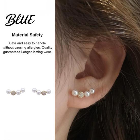 Versatile Earrings 1 Pair Stud for Women Lightweight Small Faux