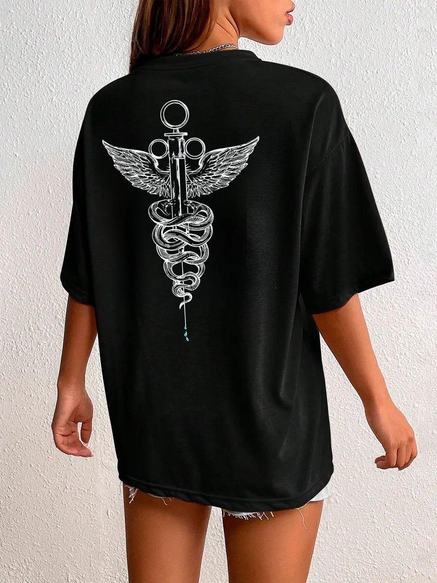Oversized medical T-shirt S