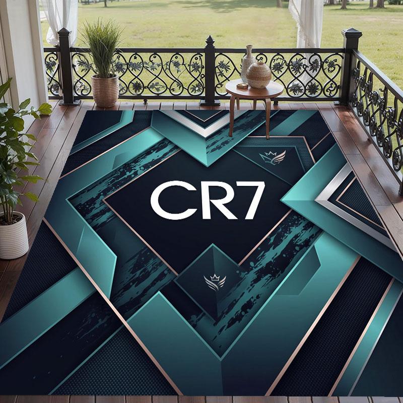 Soft Floor Carpet Cristiano Ronaldo Pattern Area Rug Decorative Mat For Home Room Decoration