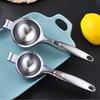 Lemon & Orange Metal Manual Juicer - Freshly Squeezed Fruit Press