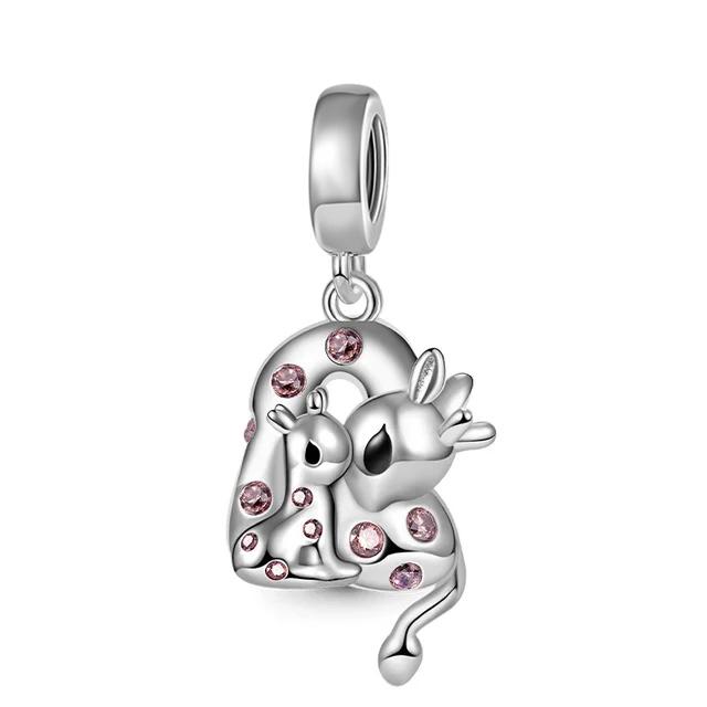 New Fine Charms Fit Pendant Original Bracelets Cute Animal Series Copper Charms Beads Diy Jewelry Making
