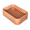 Portable Mesh Toilet Double-layer Washbasin Soap Dish