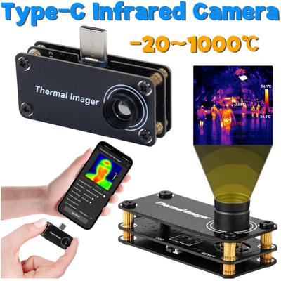 Wärmebildkamera -20~1000°C 32x32 Pixel Infrarot-Wärmebildkamera Infrarotkamera Typ-C für Android-Handy