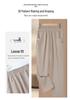 Mom's Lightweight High-Waisted Pants for Middle-Aged & Elderly Women - Elastic Waist, Straight Leg, Casual Fit