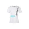 T Shirts Women's White Crew Neck Moderate Straight Fit EJ7096