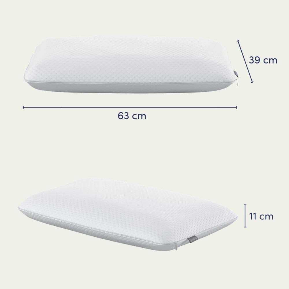 koala Pillow Hotel Pillow Pillow Memory Foam Pillow Width 63 x Depth 39 x Height 11 cm Neck Support Sideways Back Breathable Moisture Absorbent