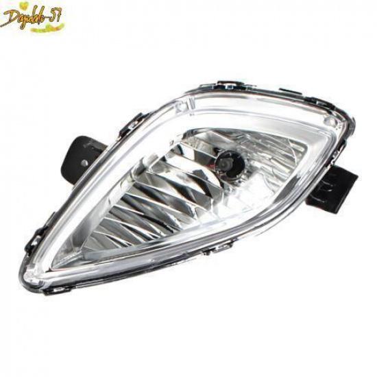 Front Right Side Bumper Fog Light Cover For 2011 2012 2013 Hyundai Elantra 4-Dr