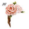 Decorative Light Switch Cover 3D Flower Sticker, Aesthetic Floral Resin Wall Plate Removable Guard Cover, Self Adhesive Art Decor for Home Bedroom