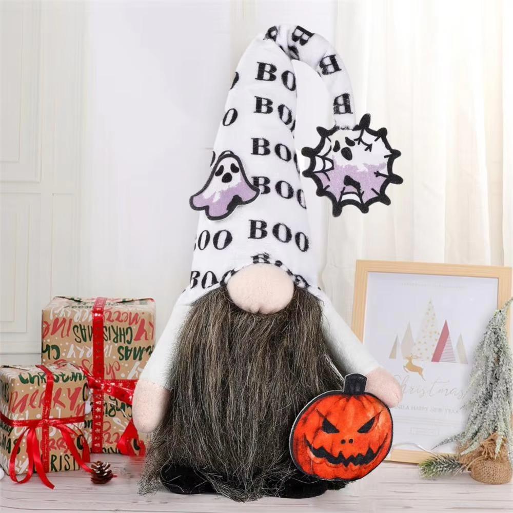 Funny Halloween BOO Faceless Gnome Doll Cloth Happy Halloween Decoration Home Decoration