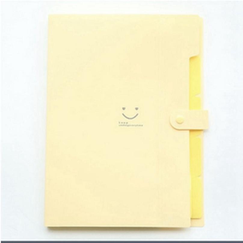 Office Stationery Carpetas File Folder 4 Layers Holder Expanding A4 Document Bag