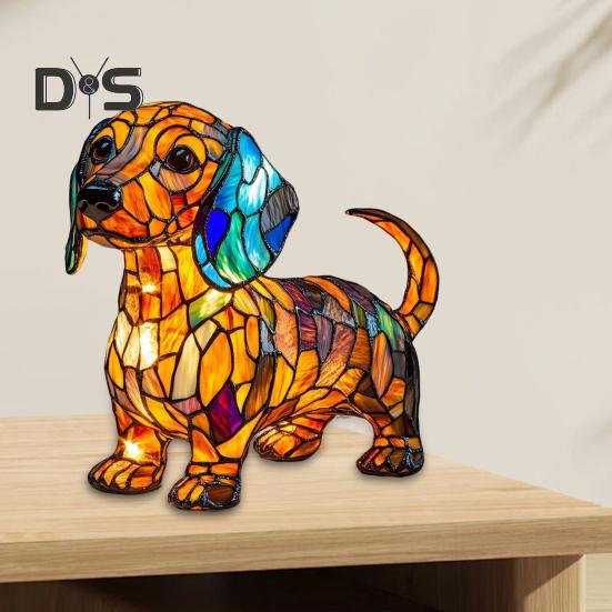 Bordlampe 3D-dyr nattlys mykt glød USB-drevet enkel å bruke energisparende dekorativ dyrebordlampe dekor