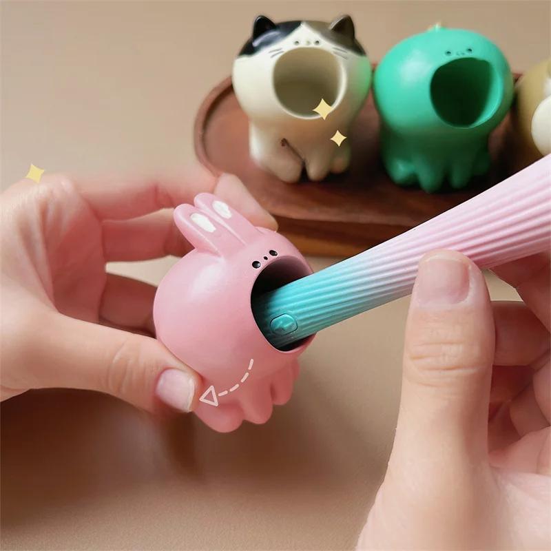 Nail Art Brusná Hlava Držák Bitů Roztomilý Držák Vrtáků na Nehty Kontejner Stojan Displej Držák Štětců na Nehty Nástroje pro Ukládání Bitů na Nehty