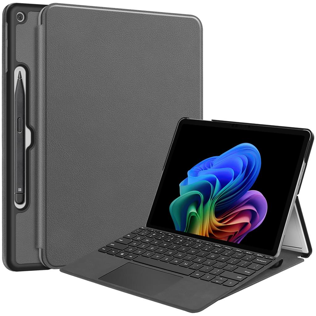 Tablet Case for Microsoft Surface Pro 12 Tri-Fold Tablet Case with Stand, Multi-Angle Folio Cover