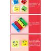 Lustiger Gesichterwechselnder Rubik's Cube Bausteine mit Ausdrücken und Smiley-Gesicht Puzzles Doppelpack für Kinder