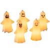 Halloween Decorative Lights Glowing Ghost Pendulum Lights Bar Haunted House Haunted Festival Scene Arrangement Dress Up Props Knickknacks