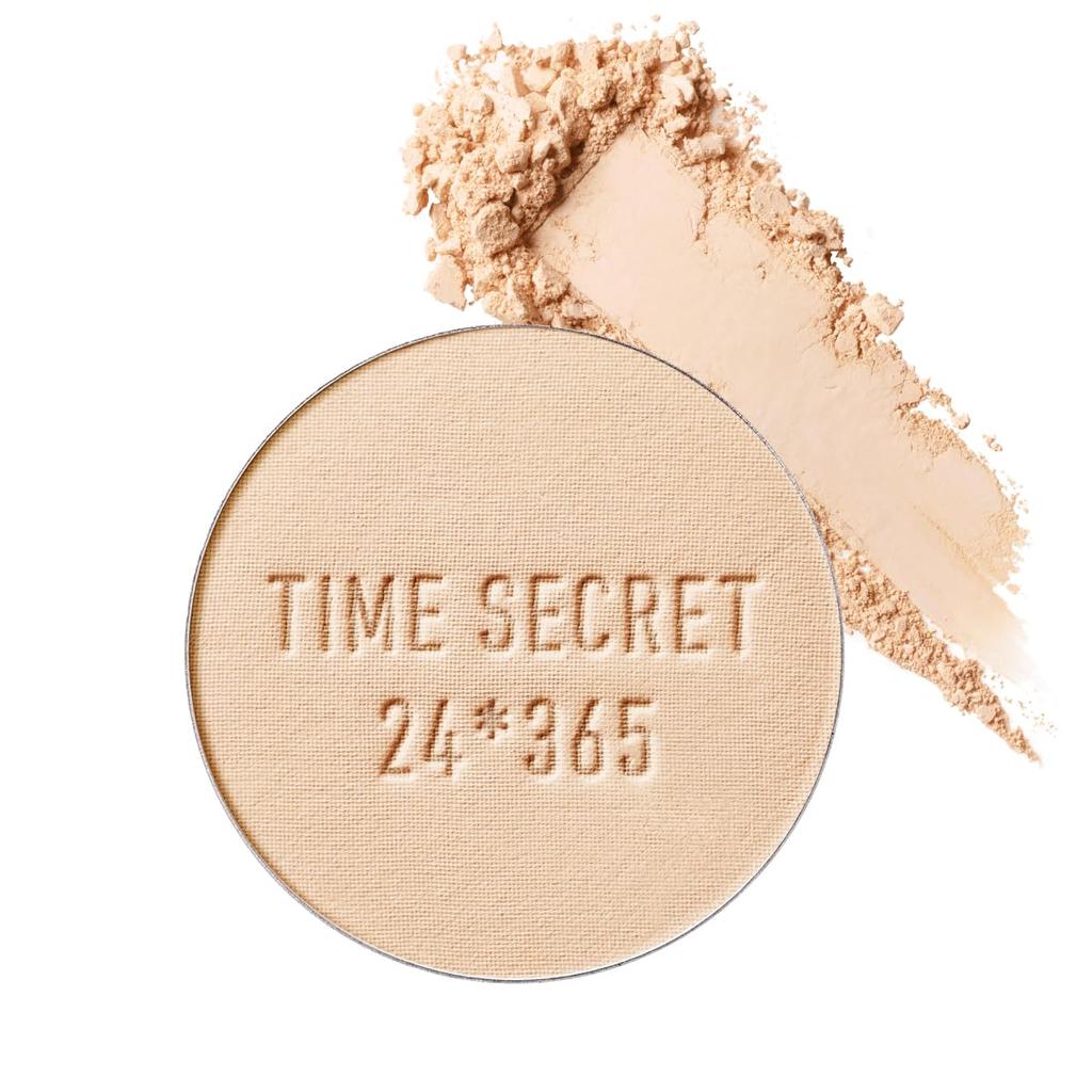 Time Secret Mineral Medicated Pressed Powder, Light Ochre, Refill