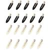 10pcs/set No Crease Basic Hair Clips For Women Girls Hair Styling Makeup No Bend Hairpins Barrettes Hair Accessories