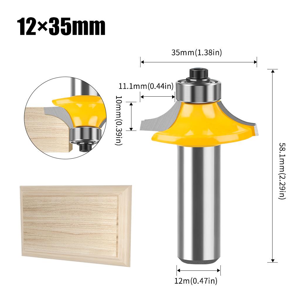 

Высококачественный нож для панелей ящиков, нож для линий, нож для панелей дверей, нож для резьбы, фреза для деревообработки, фигурный нож No. 1 - drawer panel knife 12 handles