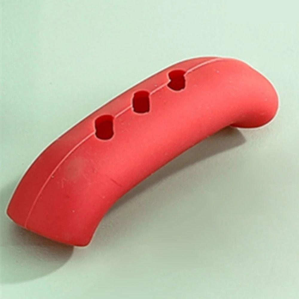 Silicone Pot Handle Cover Heat Resistant Pot Ear Clip Pot Pan Lids Pot Ear Cover Kitchen