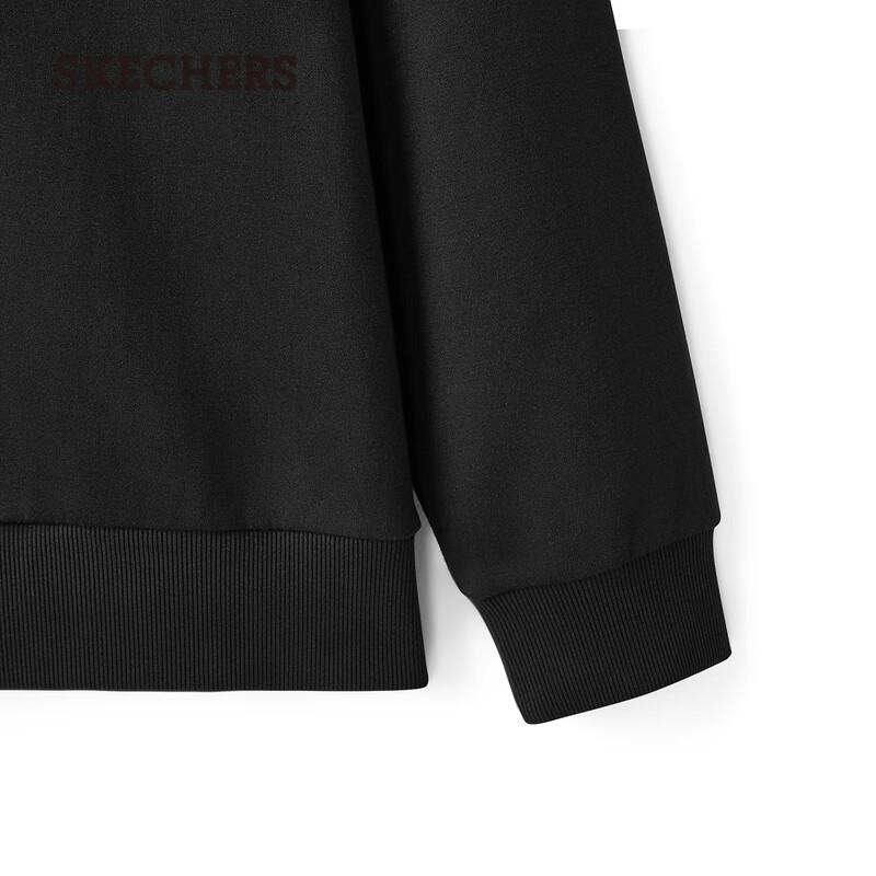 Skechers L324U189 Women's Relaxed Fit Crew Neck Sweatshirt