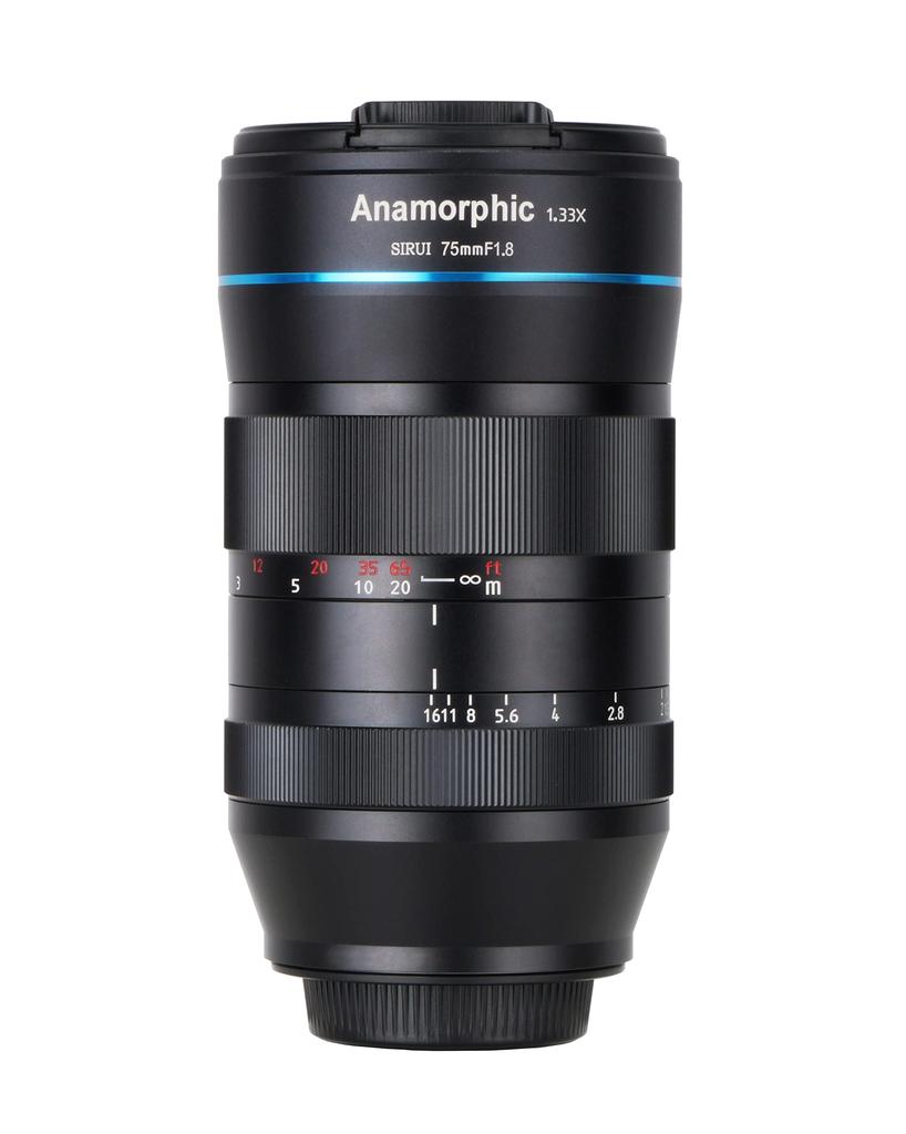 SIRUI 75mm Anamorphic Lens F1.8 1.33X APS-C (RF Mount)