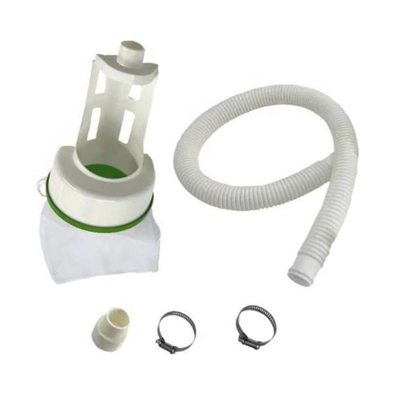 

In line Pool Strainer Pool Leaf Canister Leaf Catchers Pool Maintenance Set Convenient Pool Leaf Filter ABS Texture 1