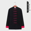Men's Cotton Linen Tang Suit Jacket - Double-Layer, Chinese Style for All Seasons