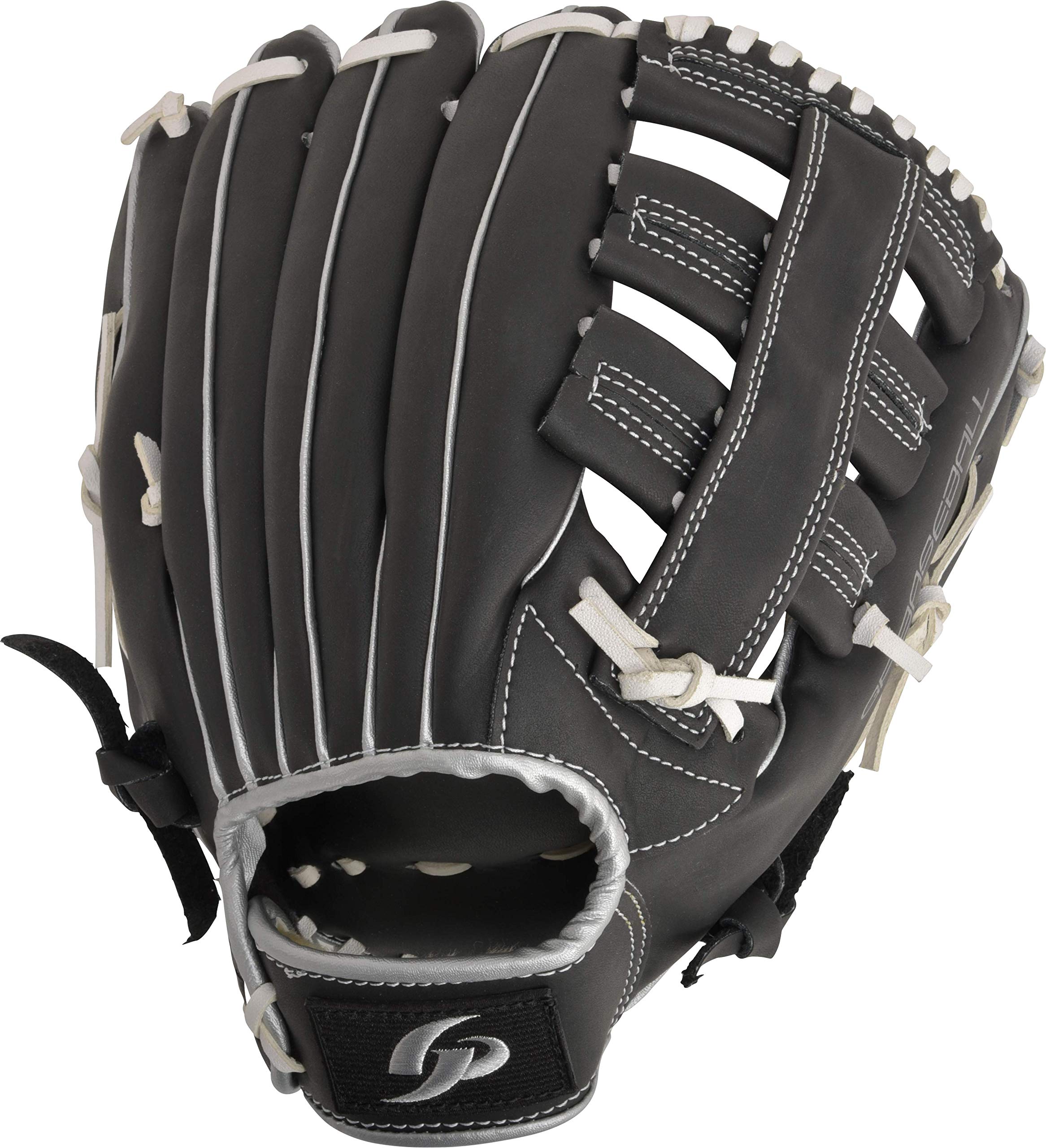 

GP Baseball Catch Ball Glove, 12.5 inches, Softball, General, All-Around, [Standard Version Black/Yellow] [Upgraded Version Blue/Navy/Black